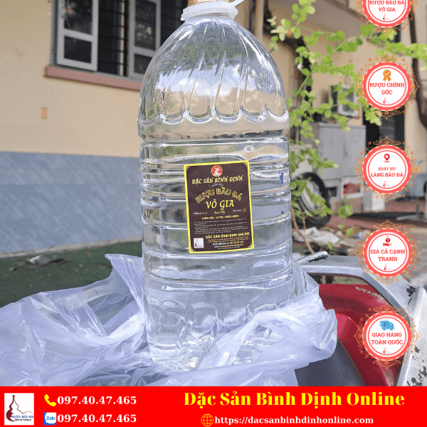 rượu bầu đá can 5l