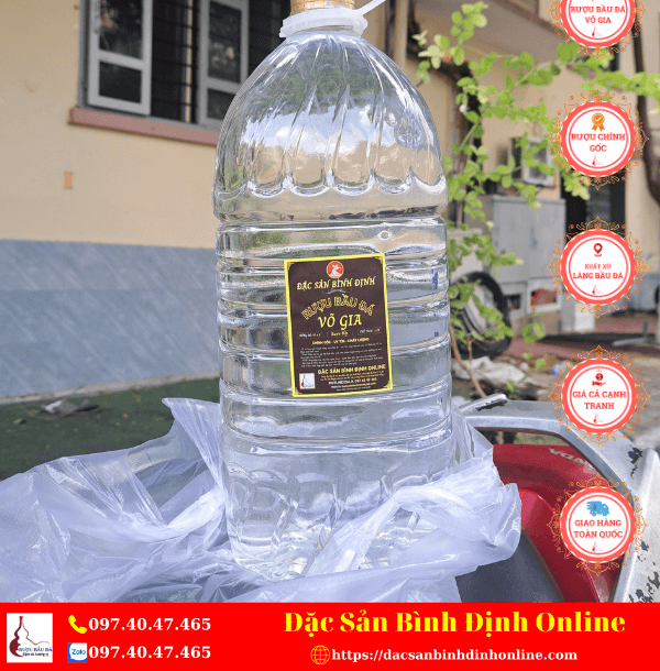 rượu bầu đá can 5l