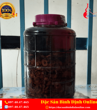 Bình Rượu Táo Mèo Ngâm Sẵn Bình 16L