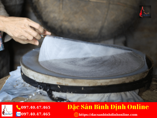 Nghề Tráng Bánh Tráng Truyền Thống