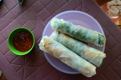 Bánh Tráng Cuốn Chả Cá Quy Nhơn