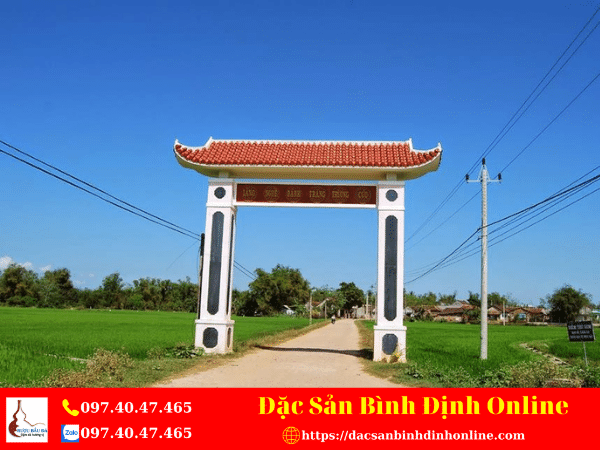 Làng nghề bánh tráng Trường Cửu Nhơn Lộc