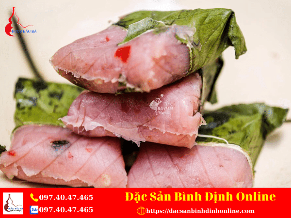 Nem Chua Lá Ổi - Đặc Sản Bình Định