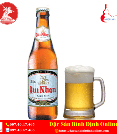 Bia Quy Nhơn Chai - Bia Đặc Sản Bình Định